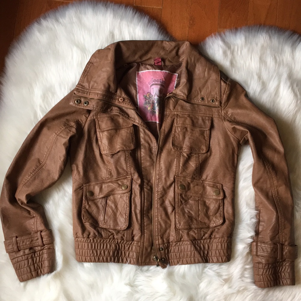 Flux Leather Jacket